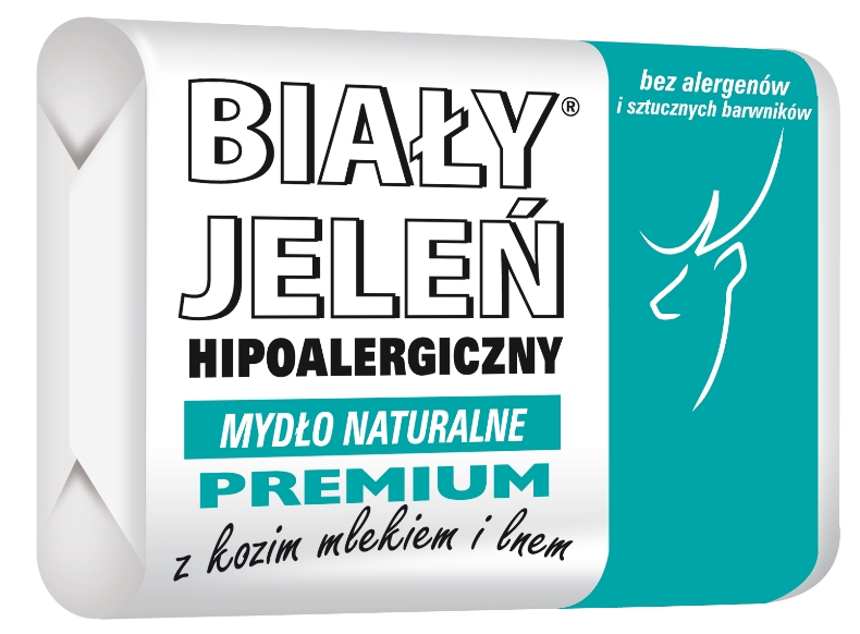 Hipoalergiczne mydło naturalne z kozim mlekiem i lnem 100g