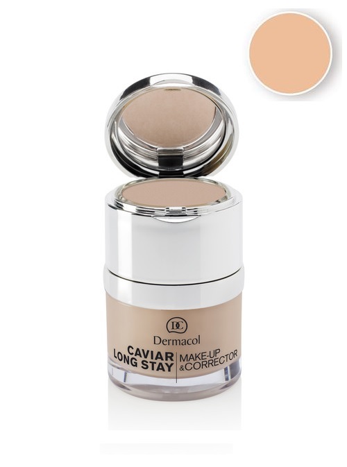 Caviar Long Stay Make-Up & Corrector podkład do twarzy z korektorem 01 Pale 30ml