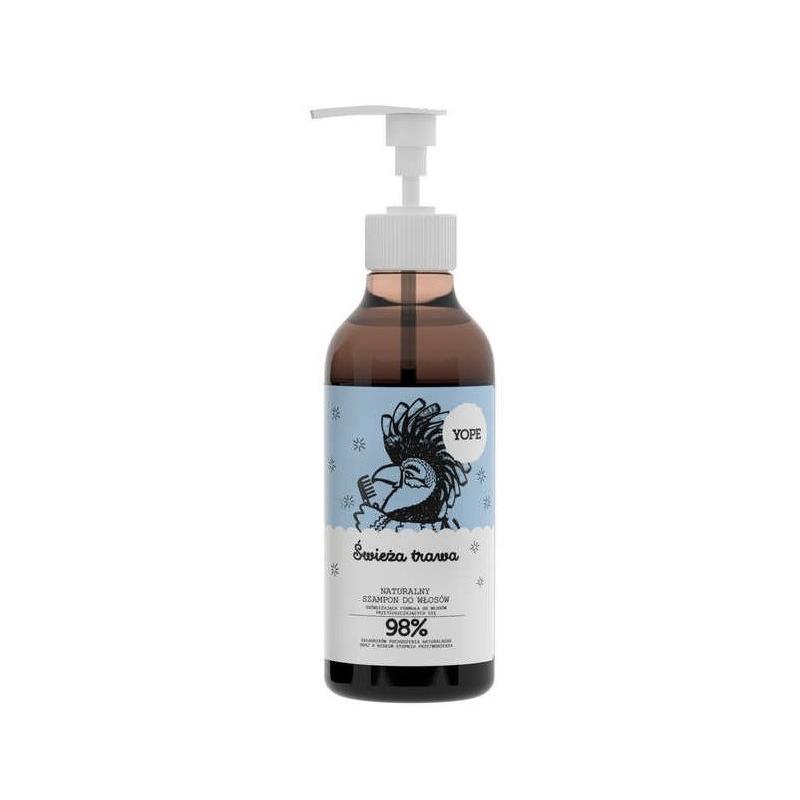 Naturalny szampon do włosów Świeża Trawa 300ml