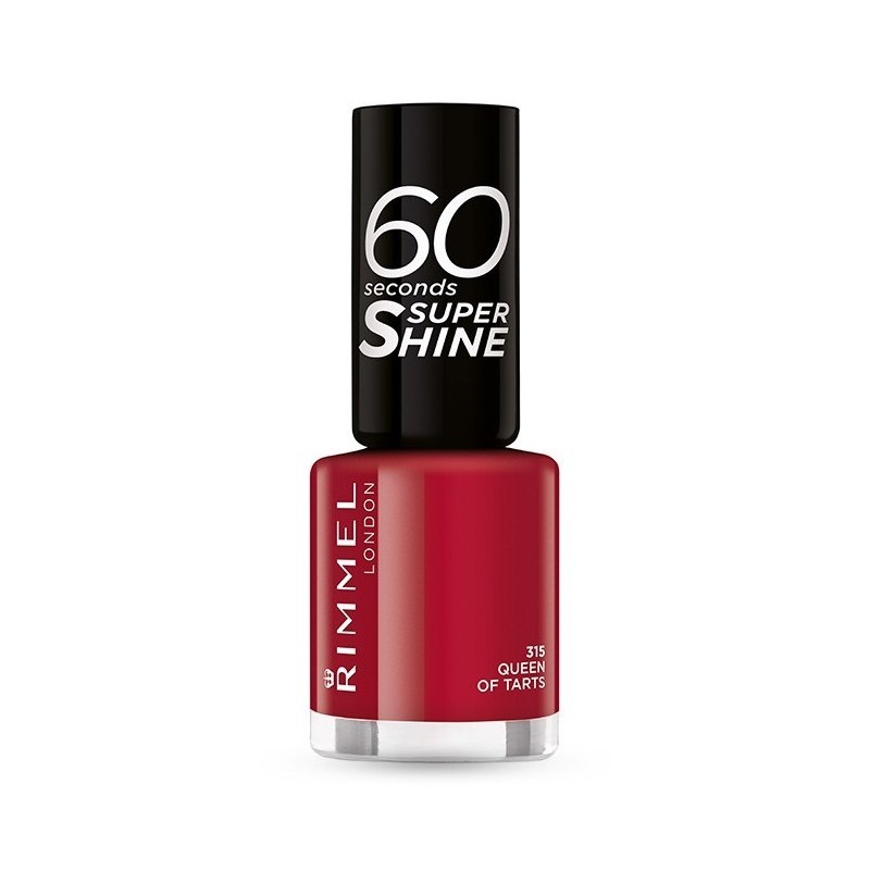 Rimmel 60 Seconds Super Shine lakier do paznokci odcień 315 Queen Of Tarts 8 ml