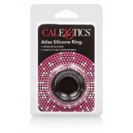 Pierścień-ATLAS SILICONE RING BLACK