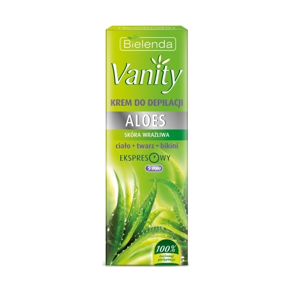 Vanity Aloes krem do depilacji dla skóry wrażliwej 100ml