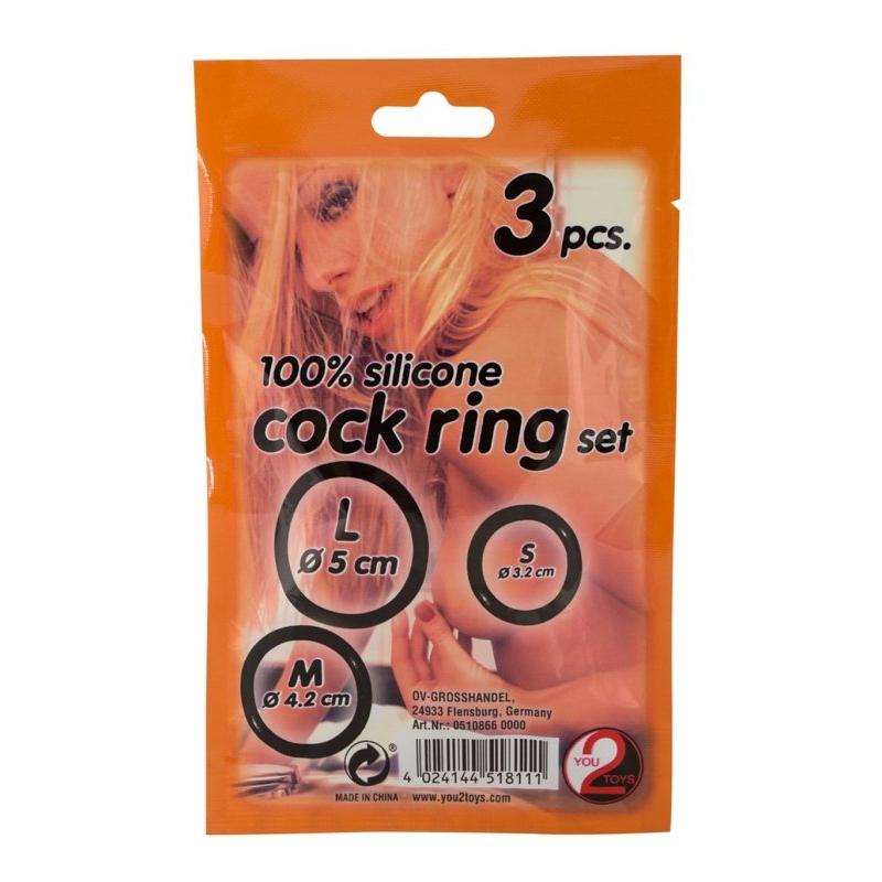 Pierścień-Silicone cock ring 3