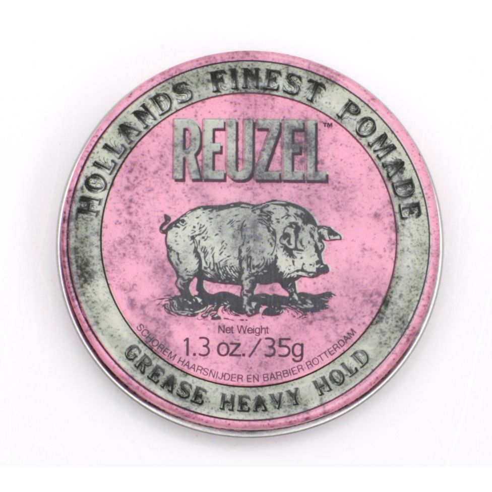 Hollands Finest Pomade bardzo mocno utrwalająca pomada na bazie wosków i olejków Pink 35g