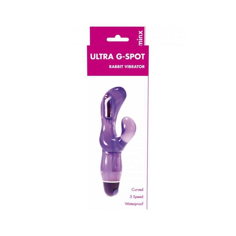 Wibrator-Me You Us Ultra G G-Spot Vibrator Rabbit Vibrator Purple
