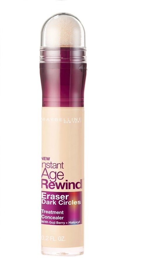 MAYBELLINE NEW YORK Instant Anti Age Eraser korektor w płynie z aplikatorem w postaci gąbeczki odcień 00 Ivory 6.8 ml