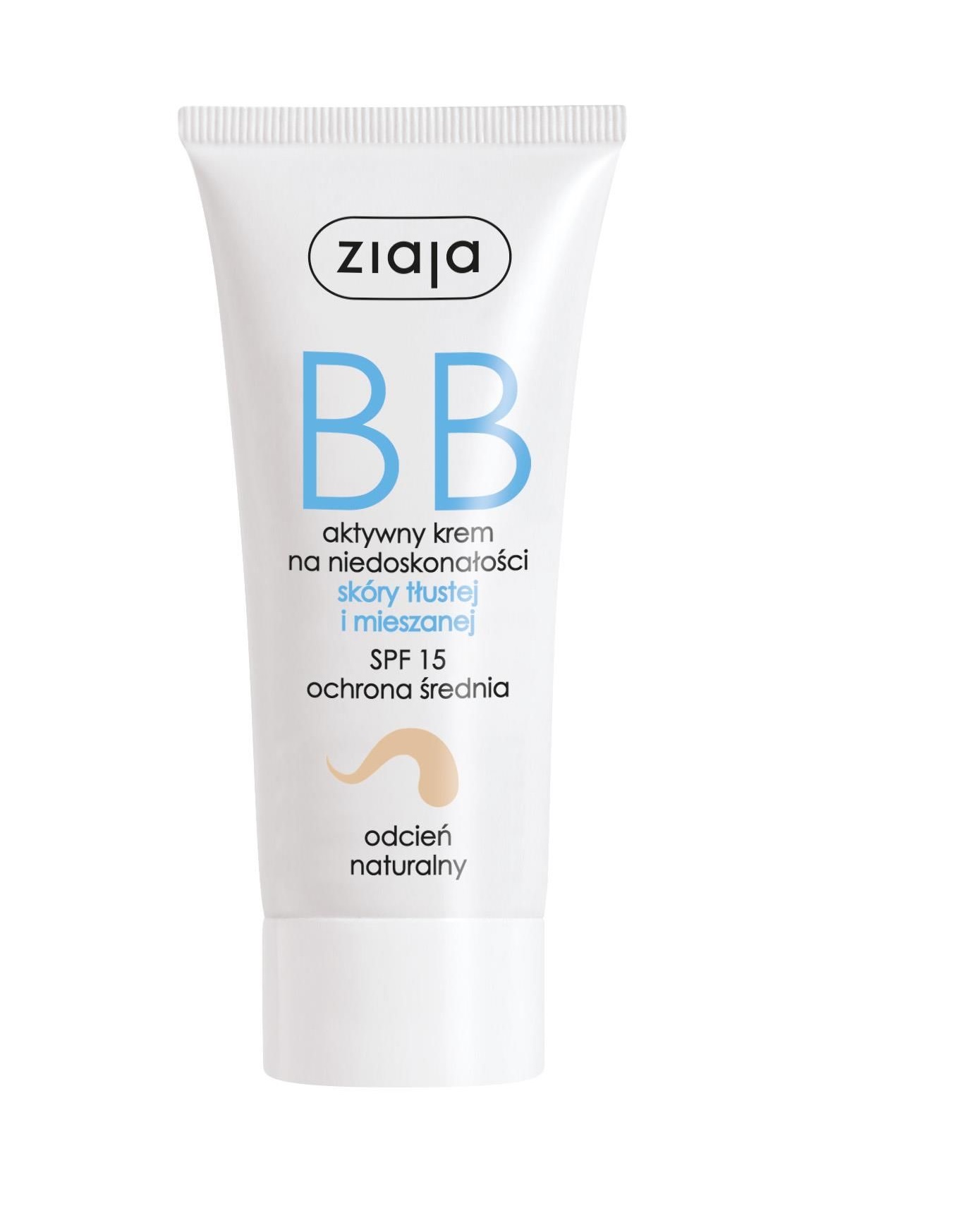 BB krem do skóry tłustej i mieszanej odcień naturalny SPF15 50ml