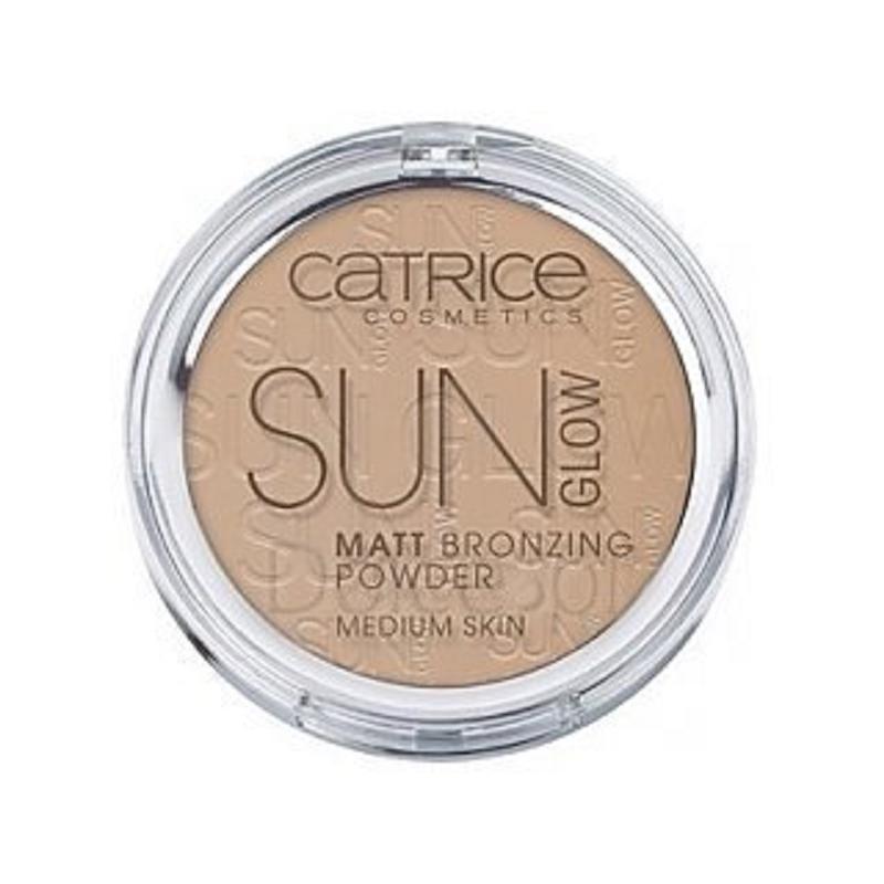 Sun Glow Matt Bronzing Powder Water Resistant Medium Skin puder brązujący 030 Medium Bronze 9,5g