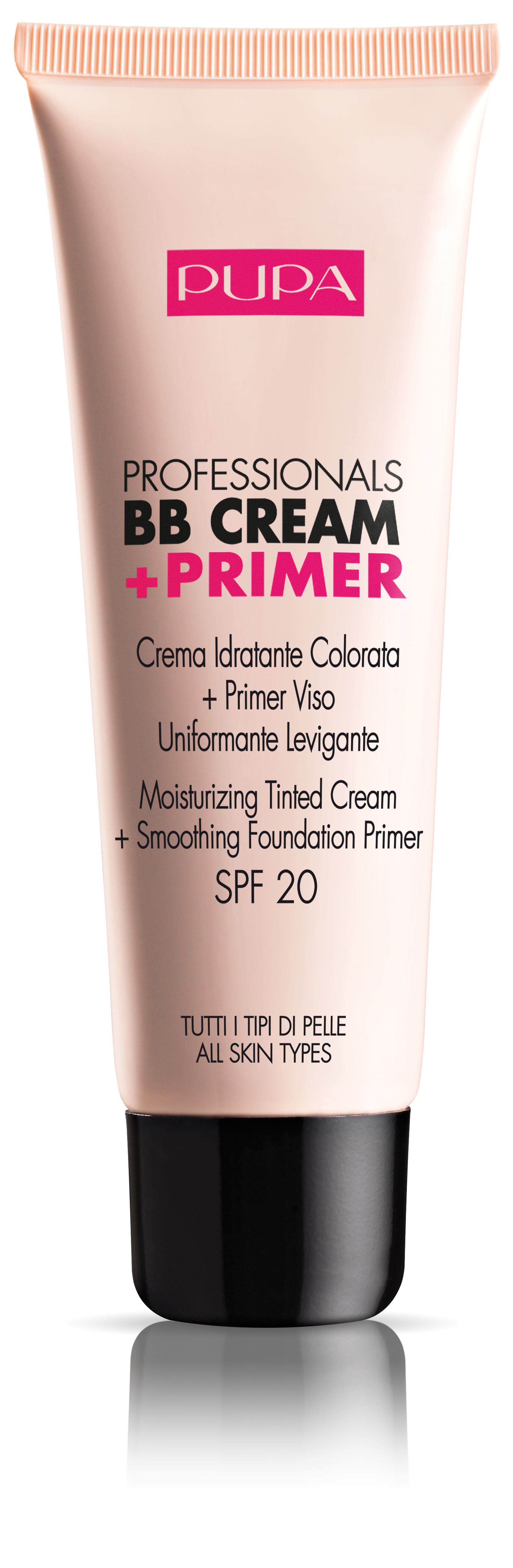 Professionals BB Cream & Primer SPF20 baza pod makijaż do wszystkich typów cery 002 Sand 50ml