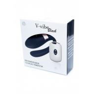 Stymulator-V-Vibe Black USB 7 Function / Remote Control