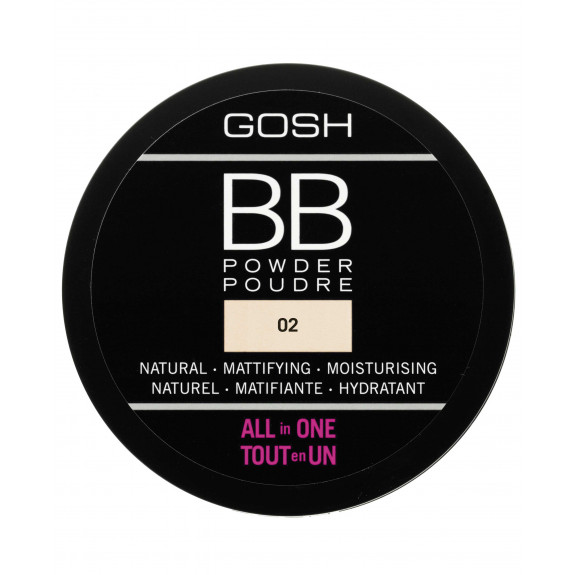 BB Powder puder prasowany do twarzy 02 Sand 6.5g