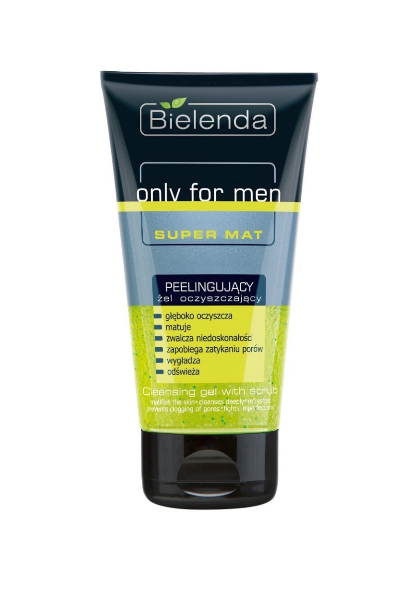 Only For Men Super Mat peelingujący żel oczyszczający 150ml