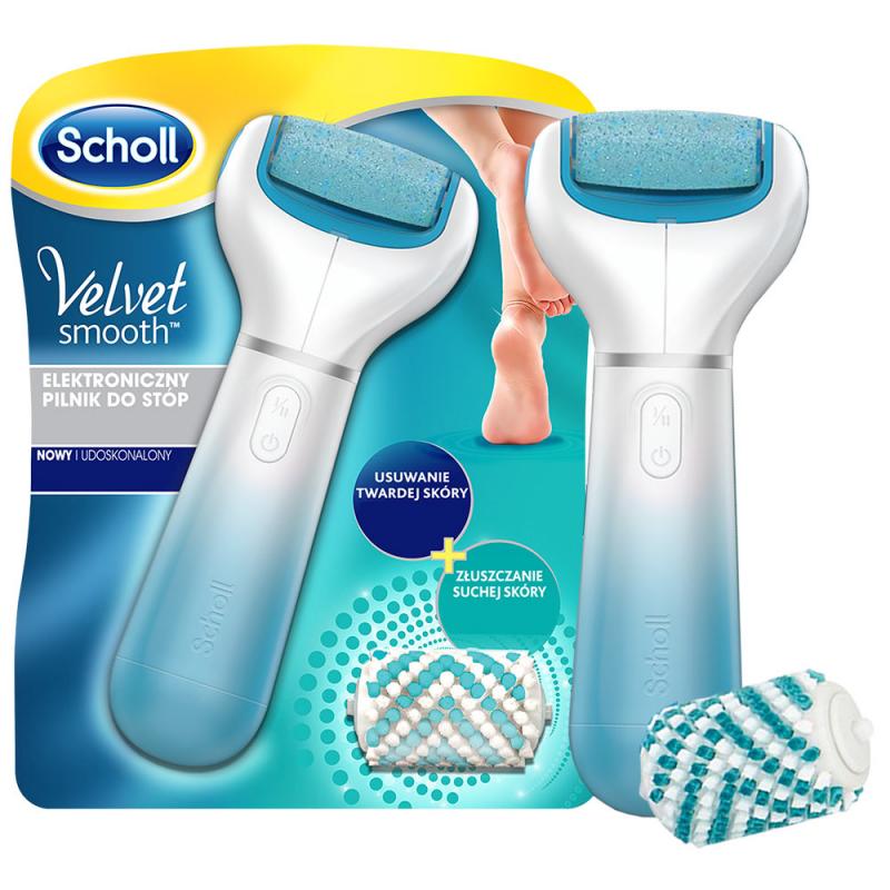 Velvet Smooth elektroniczny pilnik do stóp z kryształkami diamentów Velvet Smooth elektroniczny pilnik do stóp z kryształkami diamentów