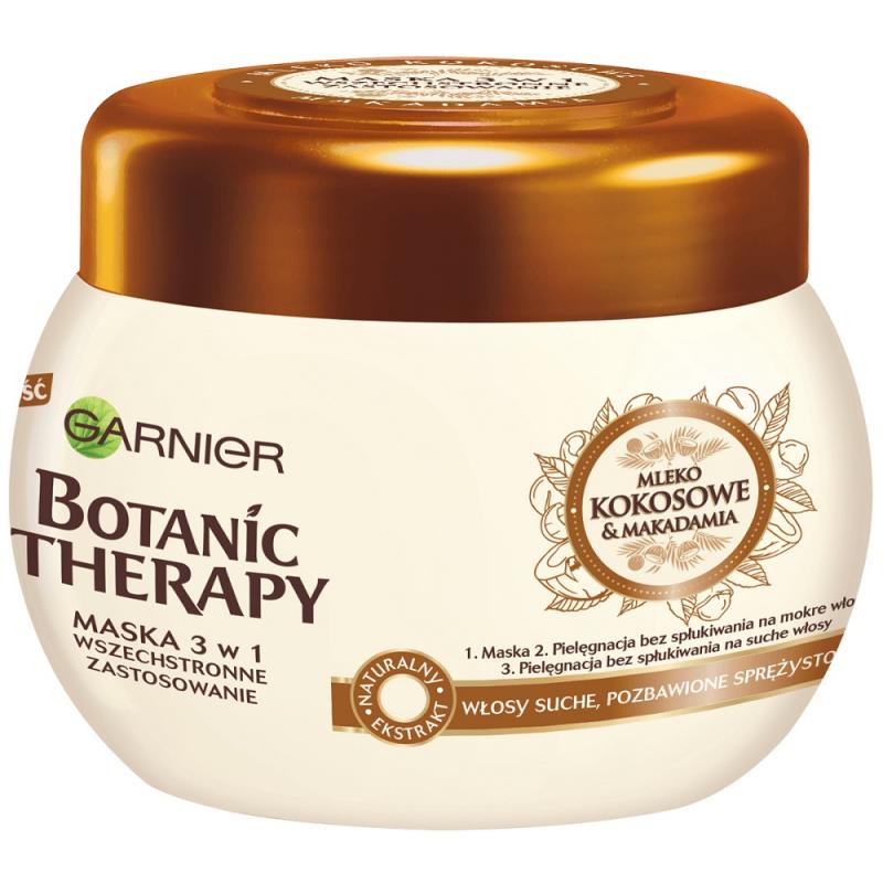 Botanic Therapy Coco Milk Mask maska do włosów suchych Mleko Kokosowe & Makadamia 300ml Botanic Therapy Coco Milk Mask maska do włosów suchych Mleko Kokosowe & Makadamia 300ml