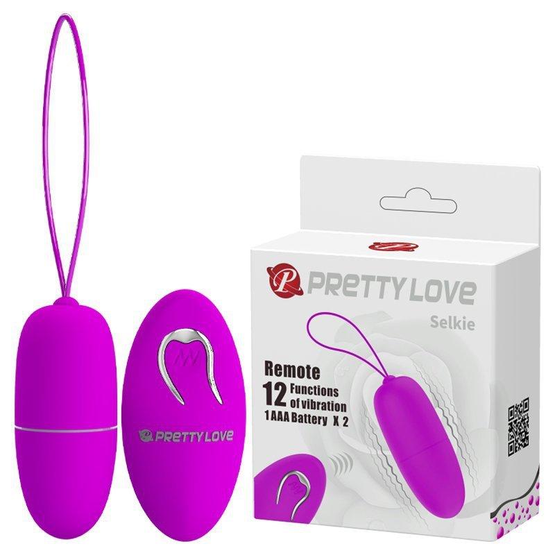 PRETTY LOVE -SELKIE, 12 vibration functions Wireless remote control