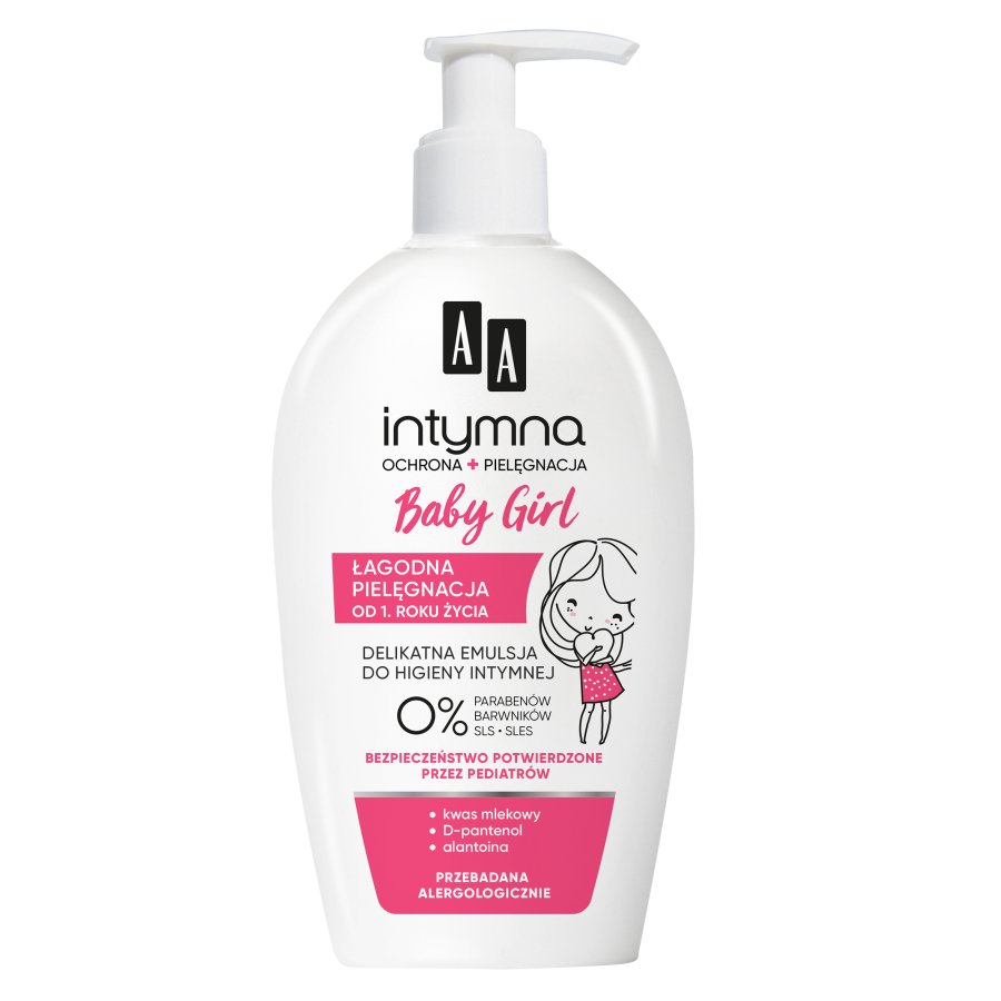 Intymna Baby Girl delikatna emulsja do higieny intymnej 300ml