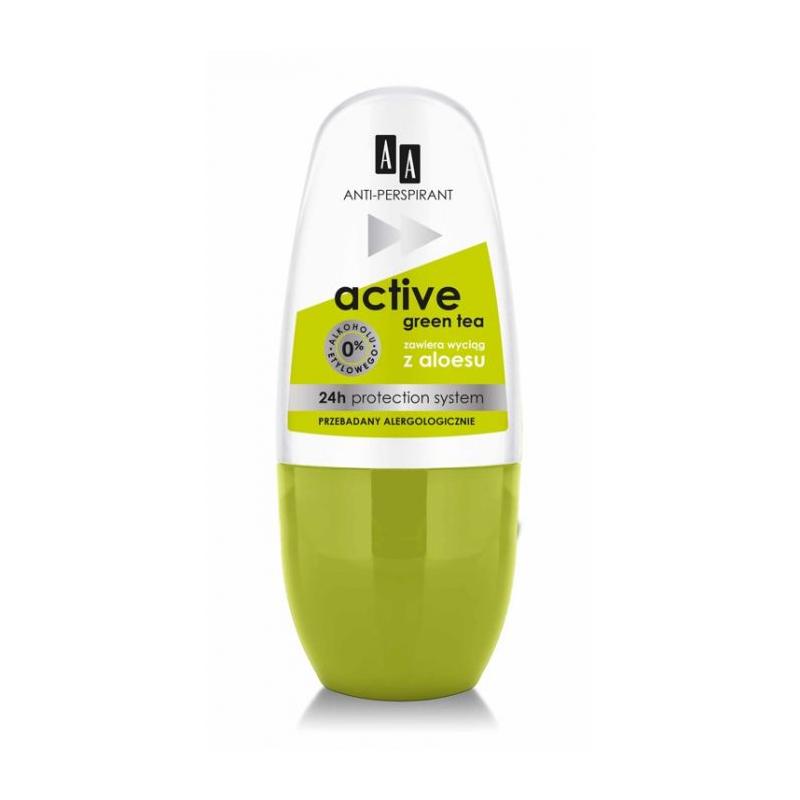 Active Anti-Perspirant 24h dezodorant roll-on Green Tea 50ml Active Anti-Perspirant 24h dezodorant roll-on Green Tea 50ml