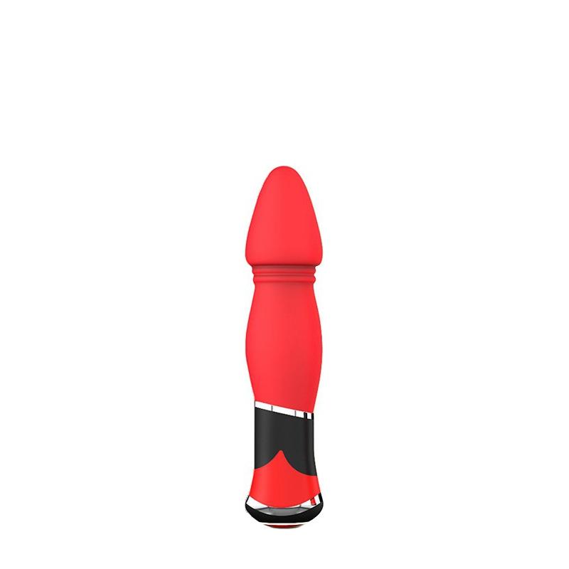 Plug/vibr-BOOTYFUL CONED VIBE RED