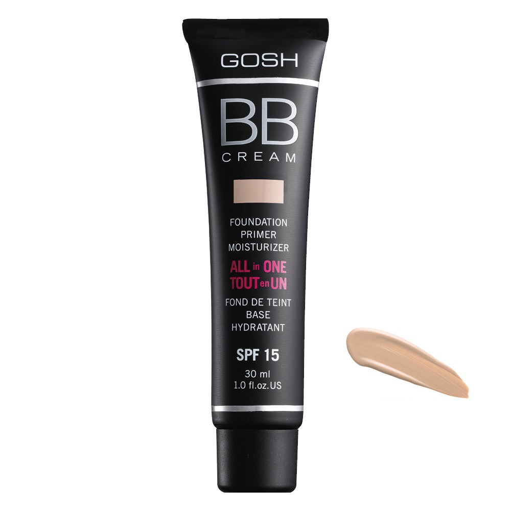 Gosh BB nawilżający krem BB SPF 15 odcień 002 Beige 30 ml