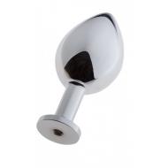 MALESATION Alu-Plug with suction cup medium, chrome