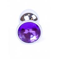 Plug-Jewellery Silver PLUG- Purple