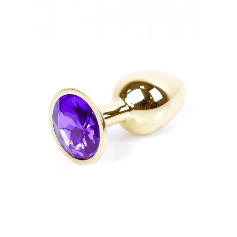 Plug-Jewellery Gold PLUG- Purple