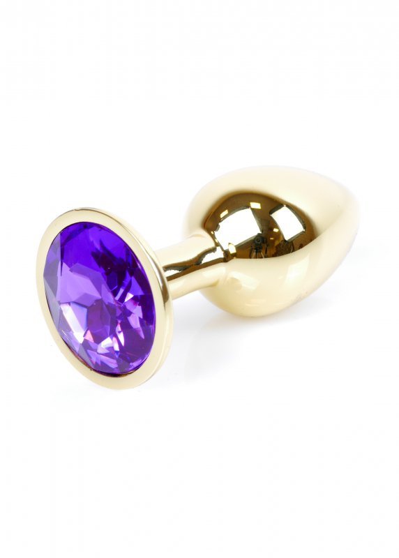 Plug-Jewellery Gold PLUG- Purple