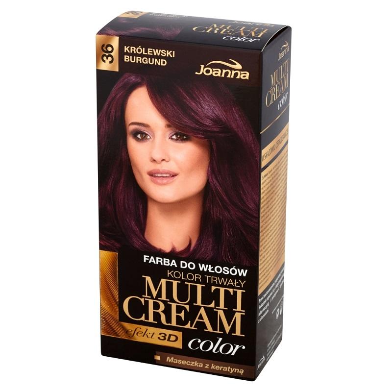Multi Cream Color farba do włosów 36 Królewski Burgund
