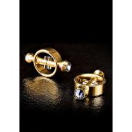 Stymulator-FF GOLD MAGNETIC NIPPLE CLAMPS