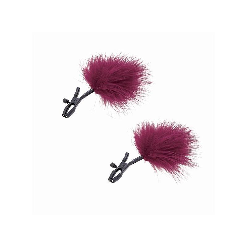 S&M - Enchanted Feather Nipple Clamps