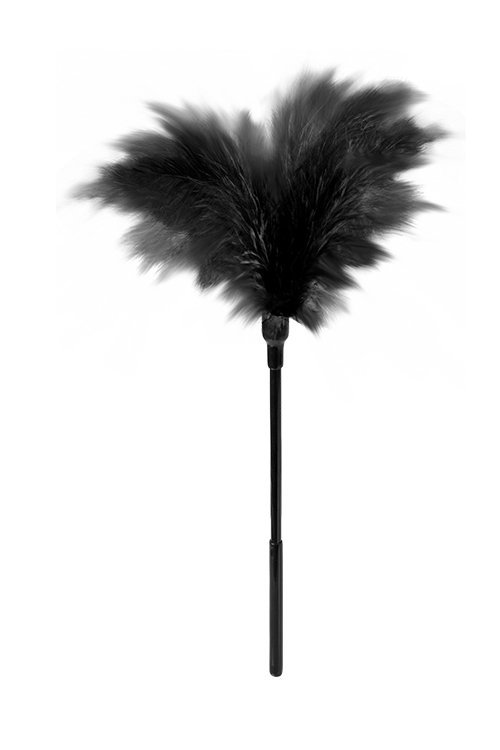 Piórko-GP SMALL FEATHER TICKLER BLACK