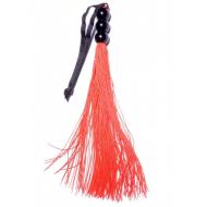 Silicone Whip Red 10&quot - Fetish Boss Series