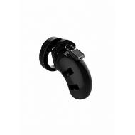 Model 01 - Chastity - 3.5&quot - Cock Cage - Black