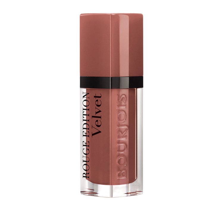 Bourjois Rouge Edition Velvet szminka w płynie z matowym wykończeniem odcień 29 Nude York 7.7 ml