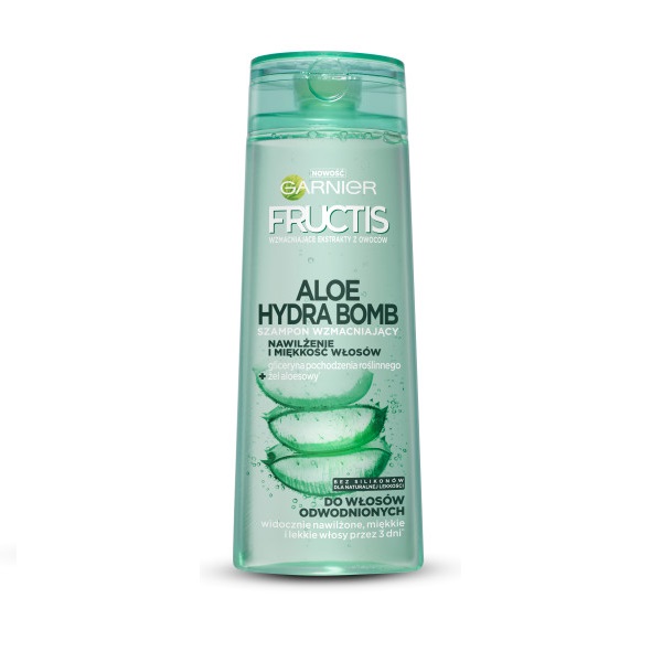 Fructis Aloe Hydra Bomb szampon wzmacniający do włosów odwodnionych 400ml