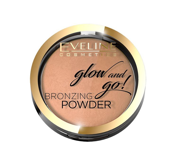 Glow And Go! Bronzing Powder puder brązujący w kamieniu 02 Jamaica Bay 8.5g