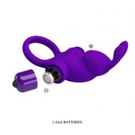 PRETTY LOVE - VIBRANT PENIS RING I Purple