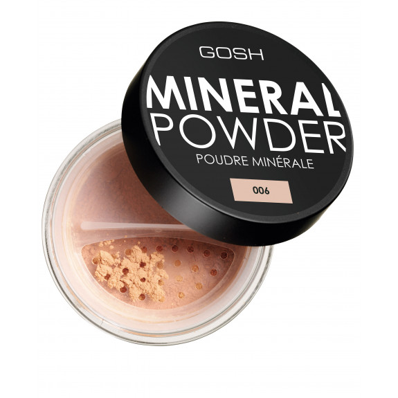Gosh Mineral Powder puder mineralny odcień 006 Honey 8 g