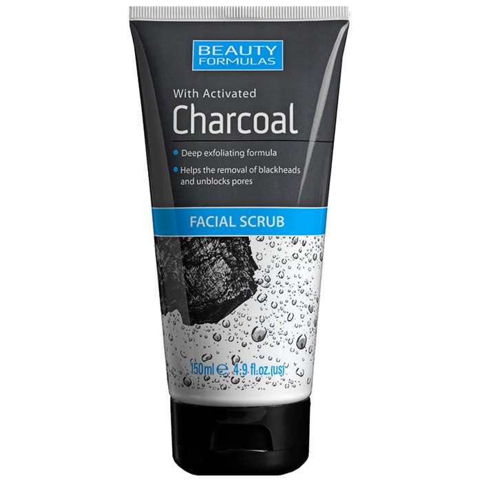 Charcoal Facial Scrub oczyszczający peeling do twarzy z aktywnym węglem 150ml