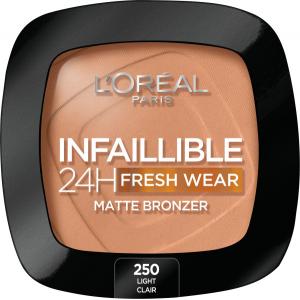 Infaillible 24H Fresh Wear Soft Matte Bronzer matujący bronzer do twarzy 250 Light 9g