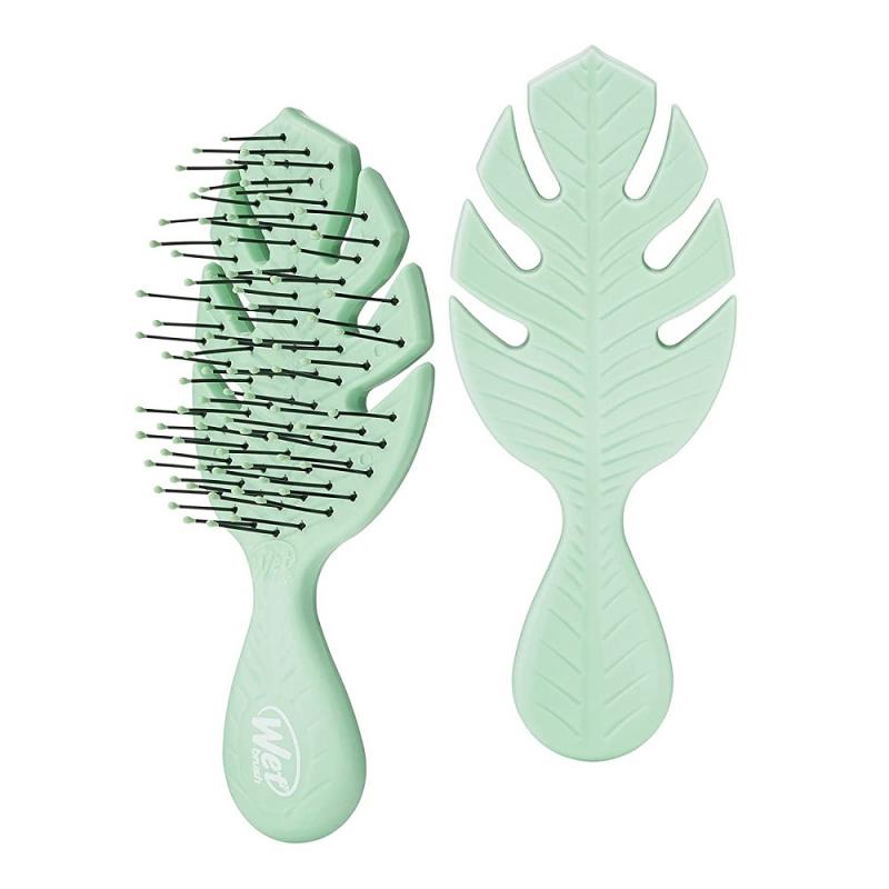 Go Green Mini Detangler Brush szczotka do włosów Green