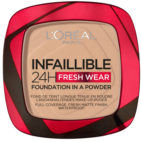 L’Oréal Paris Infaillible Fresh Wear 24h podkład w pudrze odcień 130 Neutral 9 g