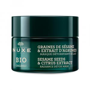 Bio Organic rozświetlająca maska detoksykująca z ekstraktem z cytrusów i ziaren sezamu 50ml