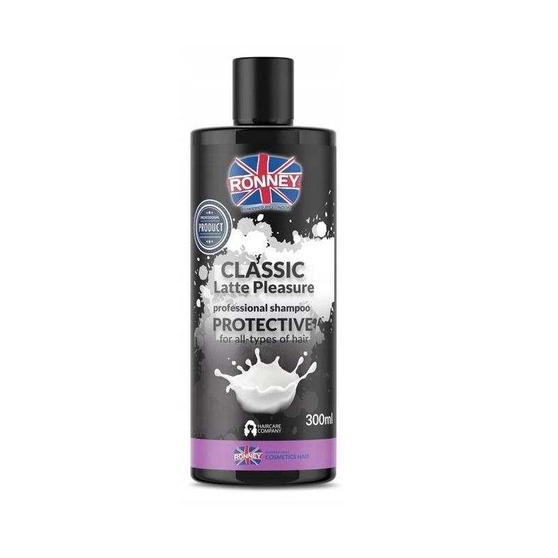 Classic Latte Pleasure Professional Shampoo Protective ochronny szampon do wszystkich rodzajów włosów 300ml