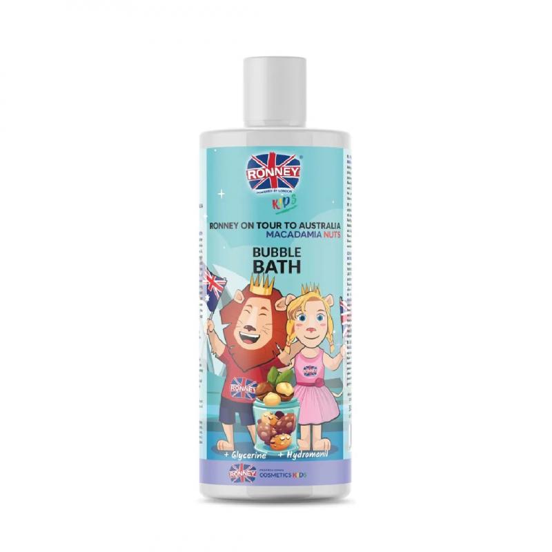 Kids On Tour To Australia Bubble Bath delikatny płyn do kąpieli dla dzieci Orzechy Makadamia 300ml