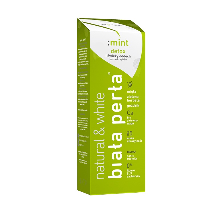 Mint pasta do zębów bez fluoru 75ml