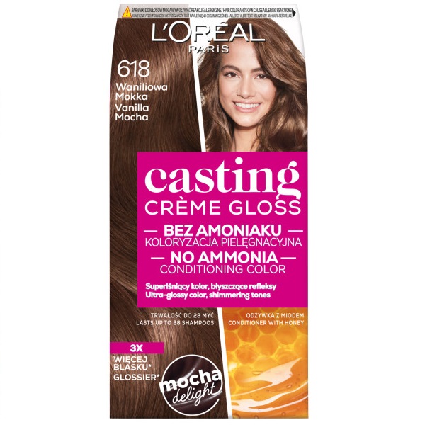 Casting Creme Gloss farba do włosów 618 Waniliowa Mokka