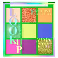 Look Up paleta 9 cieni do powiek Neon Lime 10.8g