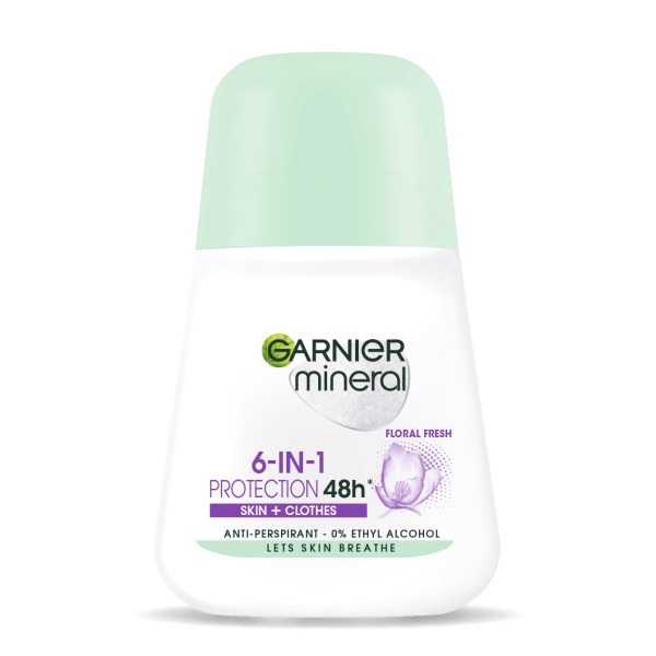 Garnier Mineral antyperspirant roll-on 48 godz. 50 ml