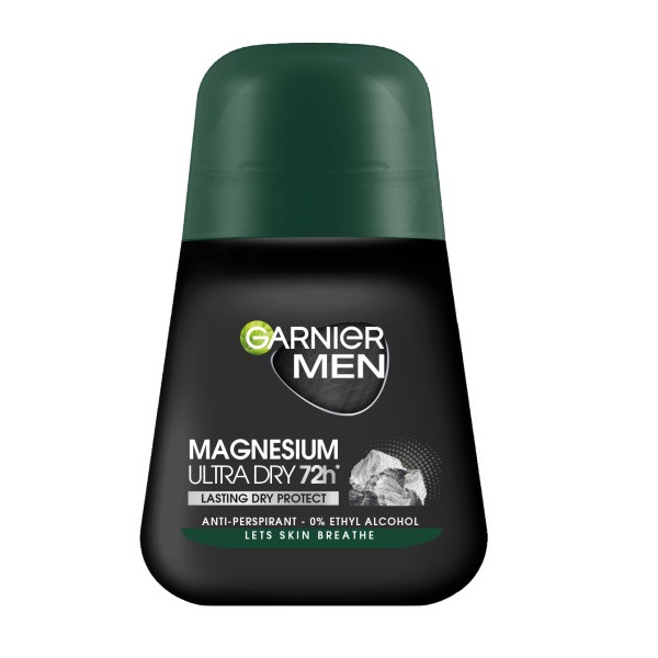 Men Magnesium Ultra Dry 72h antyperspirant w kulce 50ml